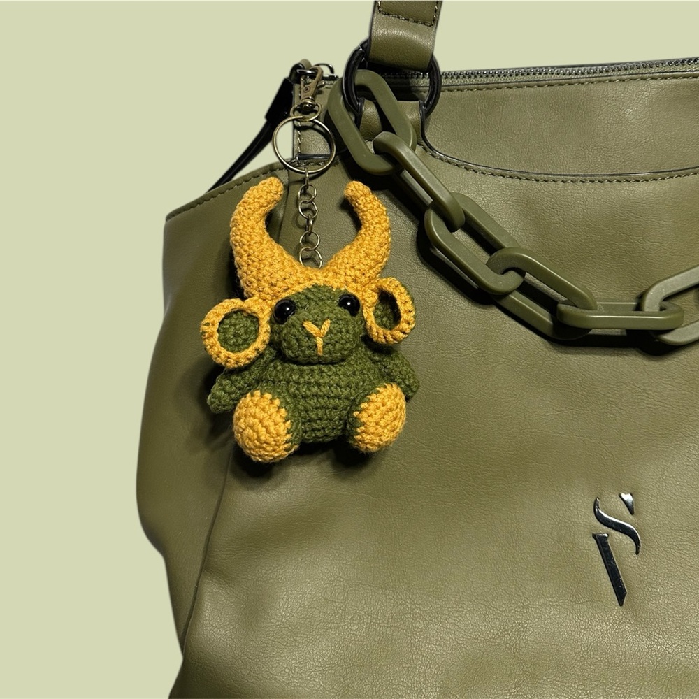 Forest Critters Bag Charm Keychain